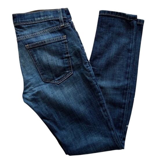 Current/Elliott Women's Ankle Skinny Jeans Size 26 Brighton Medium Wash Low Rise - Picture 1 of 9